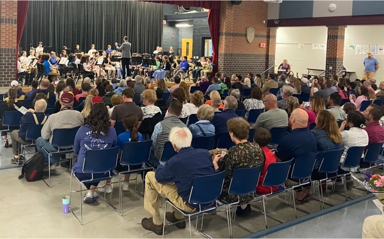 Packed house for our 6th grade band! 